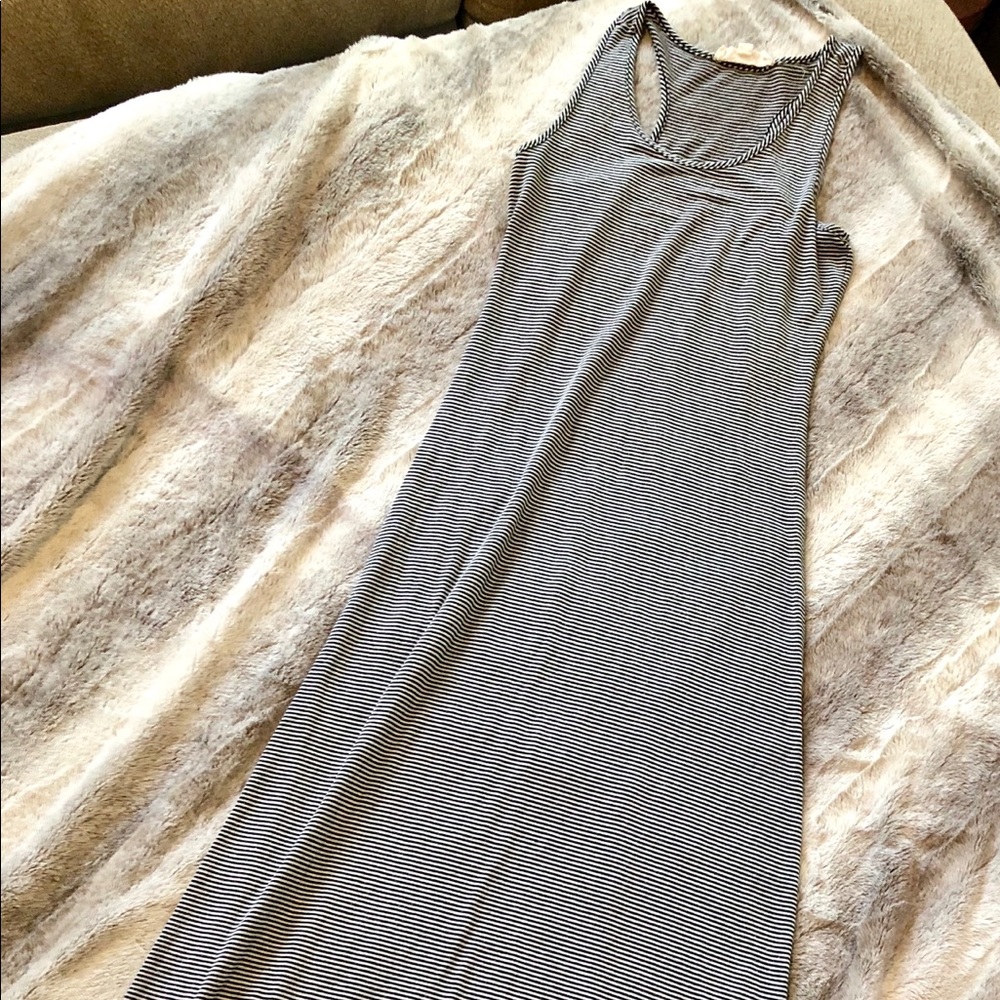 Maxi striped dress